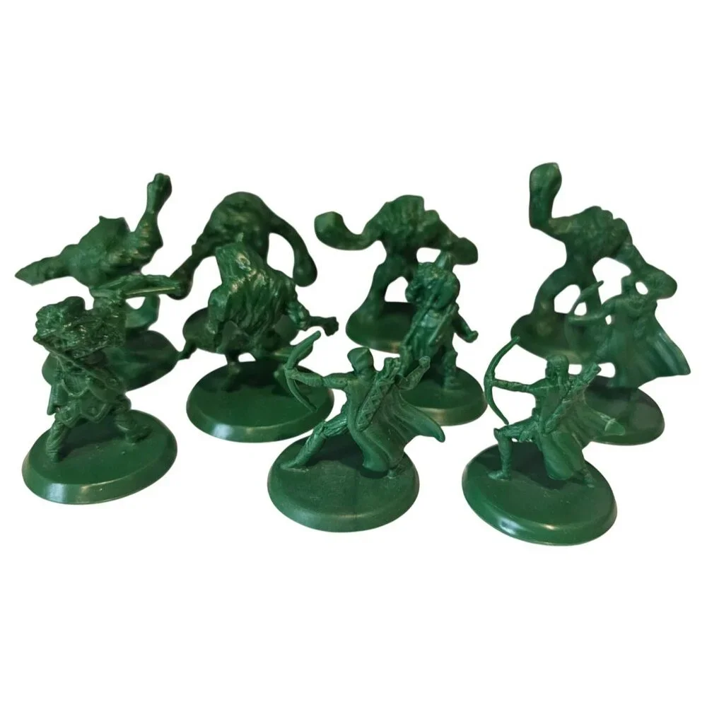 Magic The Gathering Arena Planeswalkers Game Green Squad Figures 10 Count